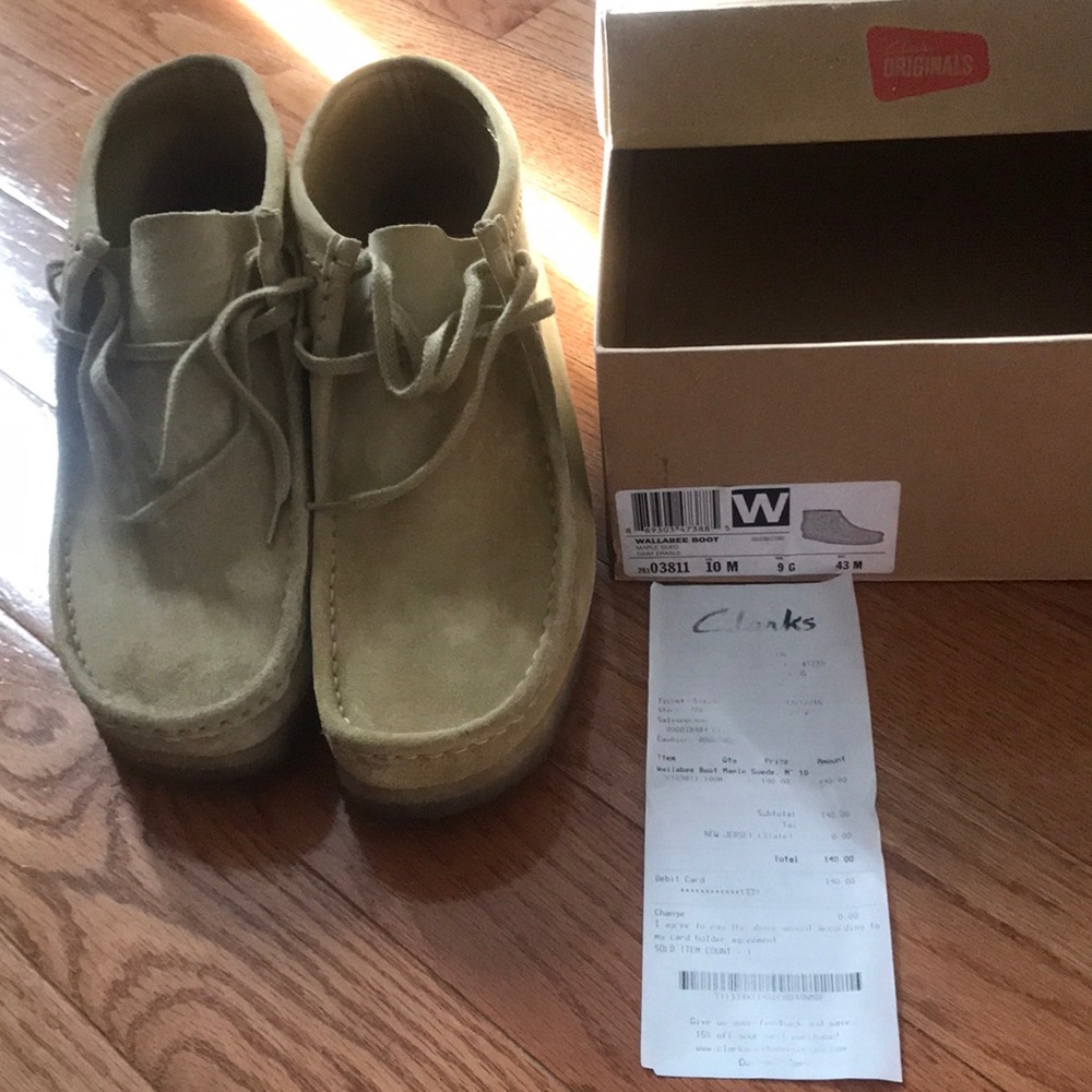 Clarks Wallabee Boots